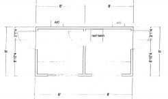 8x16 Press Box Layout