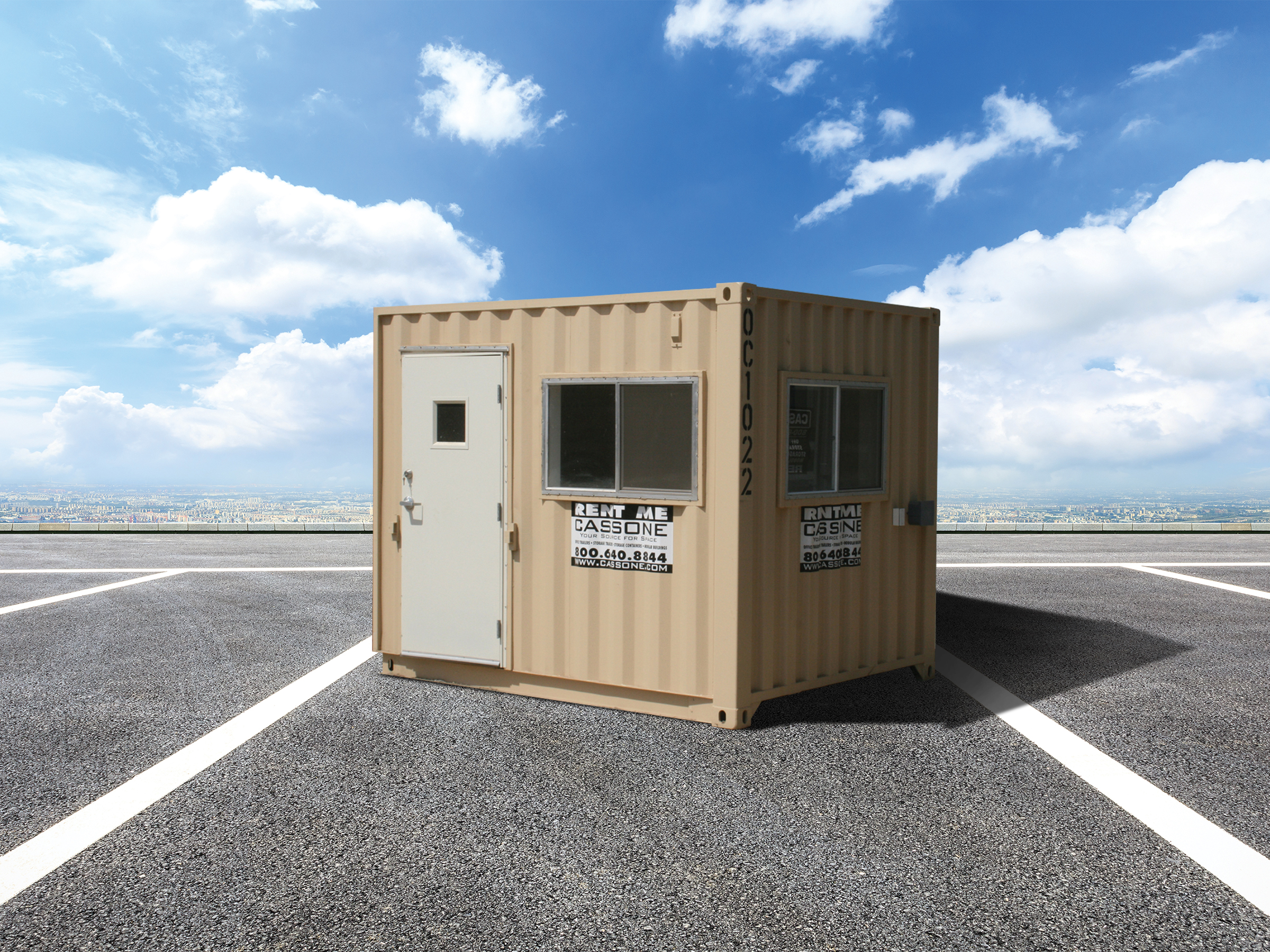 Custom Container Storage Portable Office Buildings New York - Cassone