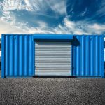 Ground Level Storage Container Building Roll Up Door - Cassone