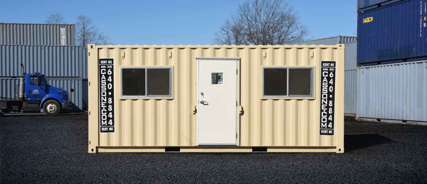 Modified shipping containers