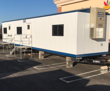 Mobile Modular Construction Office Trailers in New York - Cassone