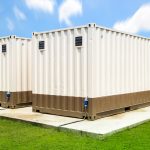 ground level storage container