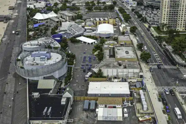 New York Aquarium Aerial View