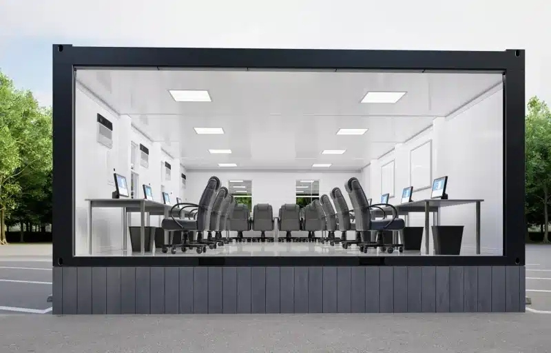 32x20 iBOX Exterior Front Open Wall