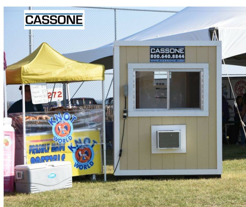 Security/Guard Booth Standard 4X6 - View