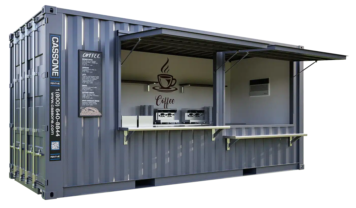 Concession Stand - Standard & Custom 8' x 20' - Cassone