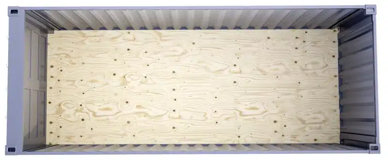 Ground Level Storage 20' 3D Floor Plan