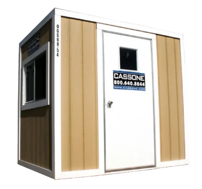 6' x 8' Security Booth
