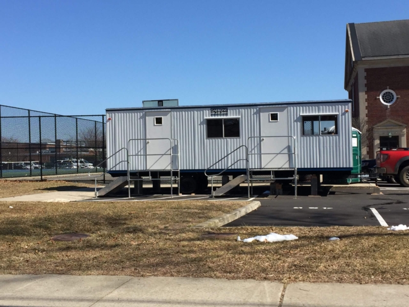 Office Trailers CA 8' x 32' - Mounted