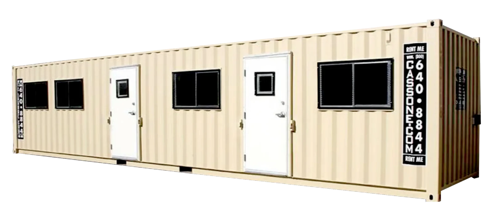 Office Container OC 8' x 40' 3-Room