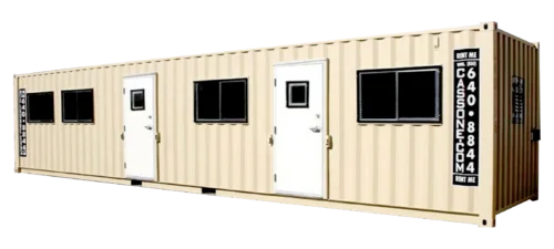 Office Container OC 8' x 40' 3-Room