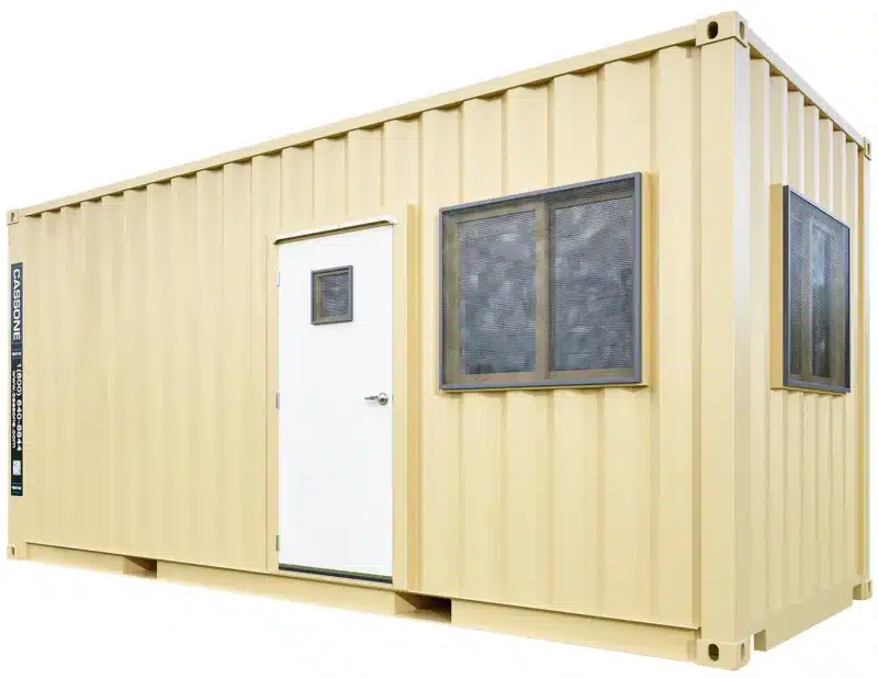 20ft storage office container model OC 8x20 image 2
