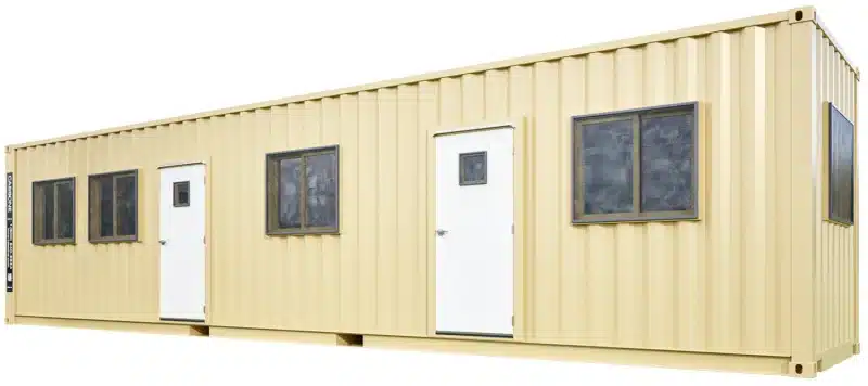 Office Container OC 8' x 40' Outside