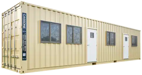 Office Container OC 8' x 40' Exterior