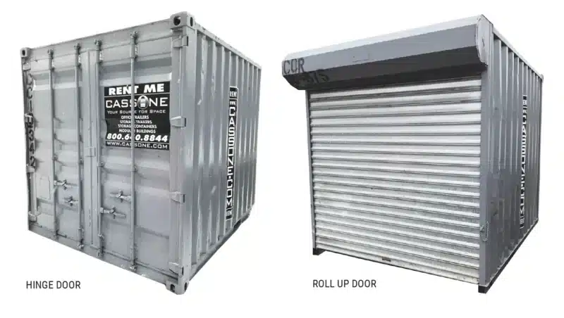 Ground Level Storage 10' Roll Up