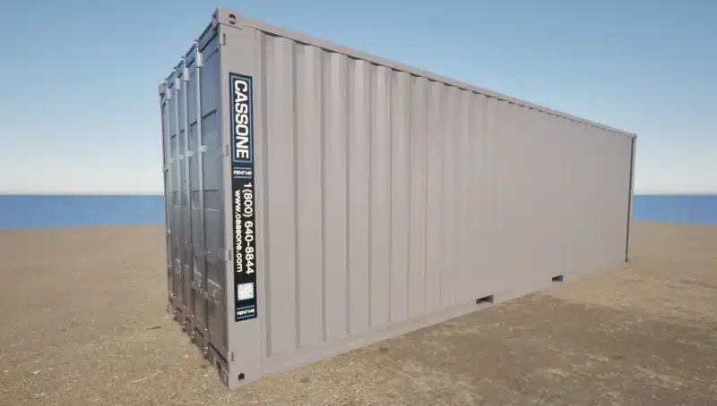 Ground Level Storage 30' Exterior