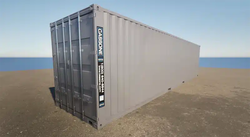 Ground Level Storage 40' 8x40