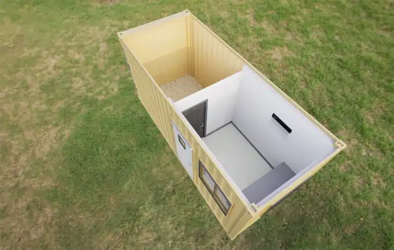 Office Container OC 8' x 20' Office Storage Combo