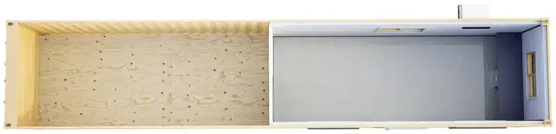 PS OC 8x40 Office Storage Co 20ft Office 3D floor white