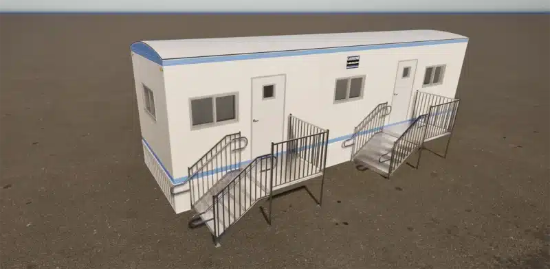 PS Office Trailer CA 10x40 3