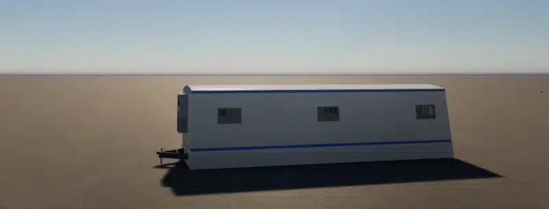 PS Office Trailer CA 10x50 4