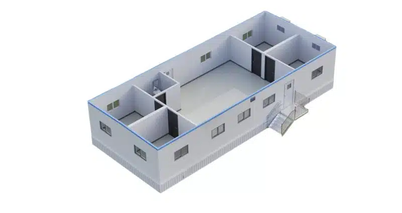 PS Office Trailer CA 24x60