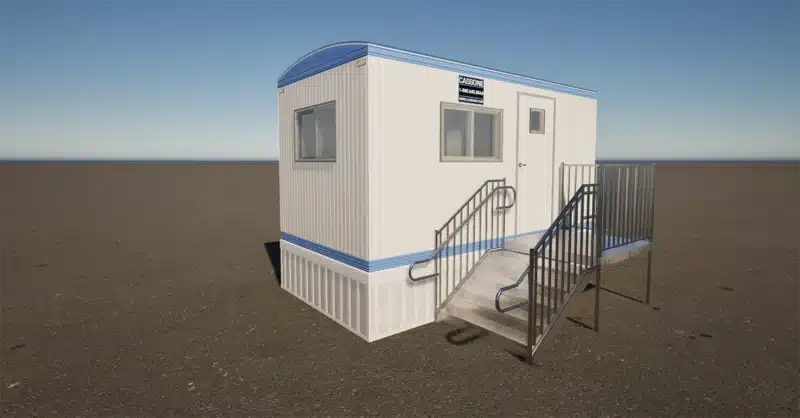 Office Trailer Mobile Unit CA 8' x 20'