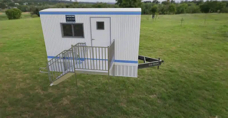 Office Trailer Mobile Unit CA 8' x 20'