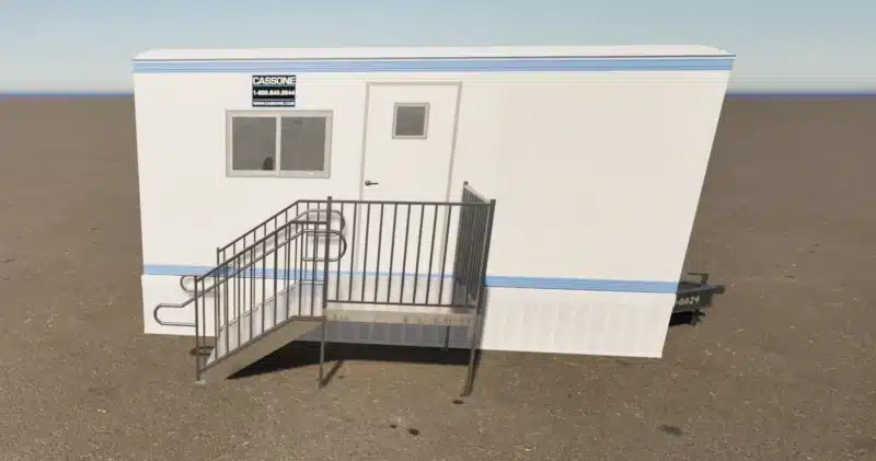 PS Office Trailer CA 8x24