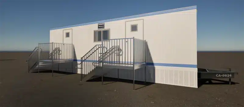Office Trailer Mobile Unit CA 8' x 36'