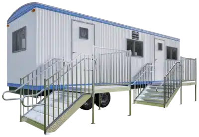 Office Trailer Mobile Unit CA 8' x 32' Exterior