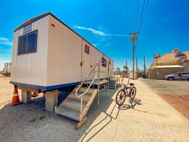 Office Trailers CA 8' x 36' at Ruptides Long Beach