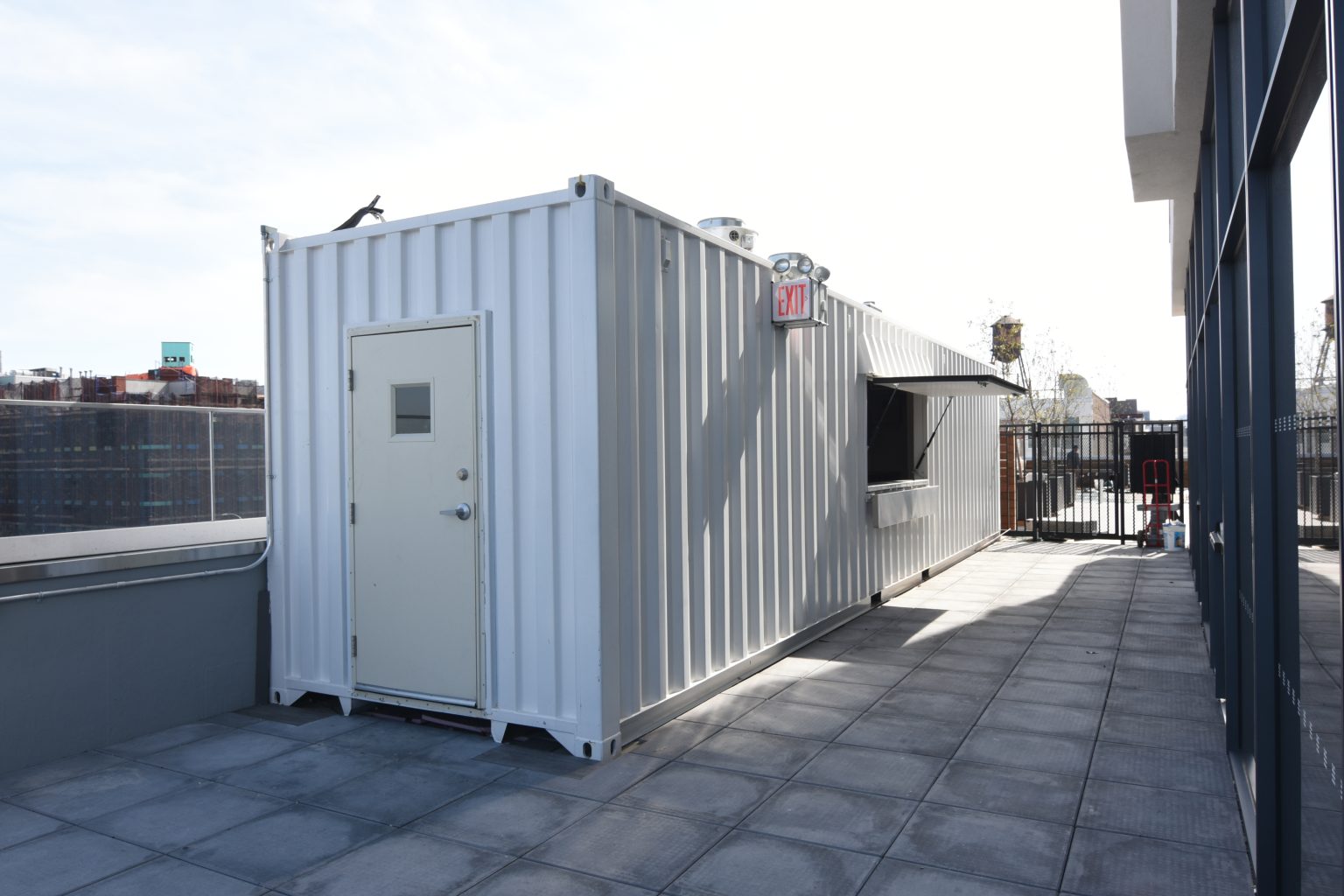 shipping container concession stand