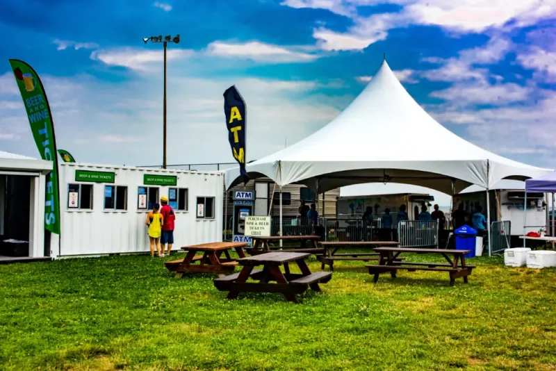 Ticket Booth - 8x20 South Shore Music Festival