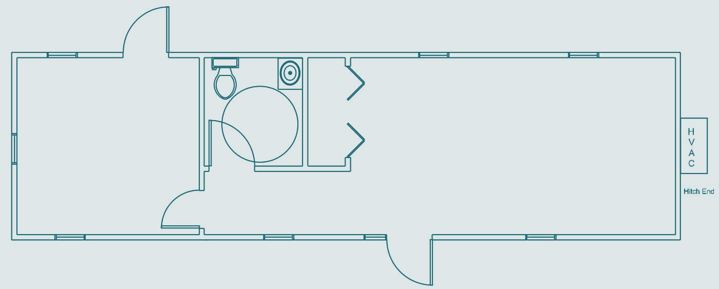 Cassone Signature Series Trailers TO 12' x 48' Floorplan