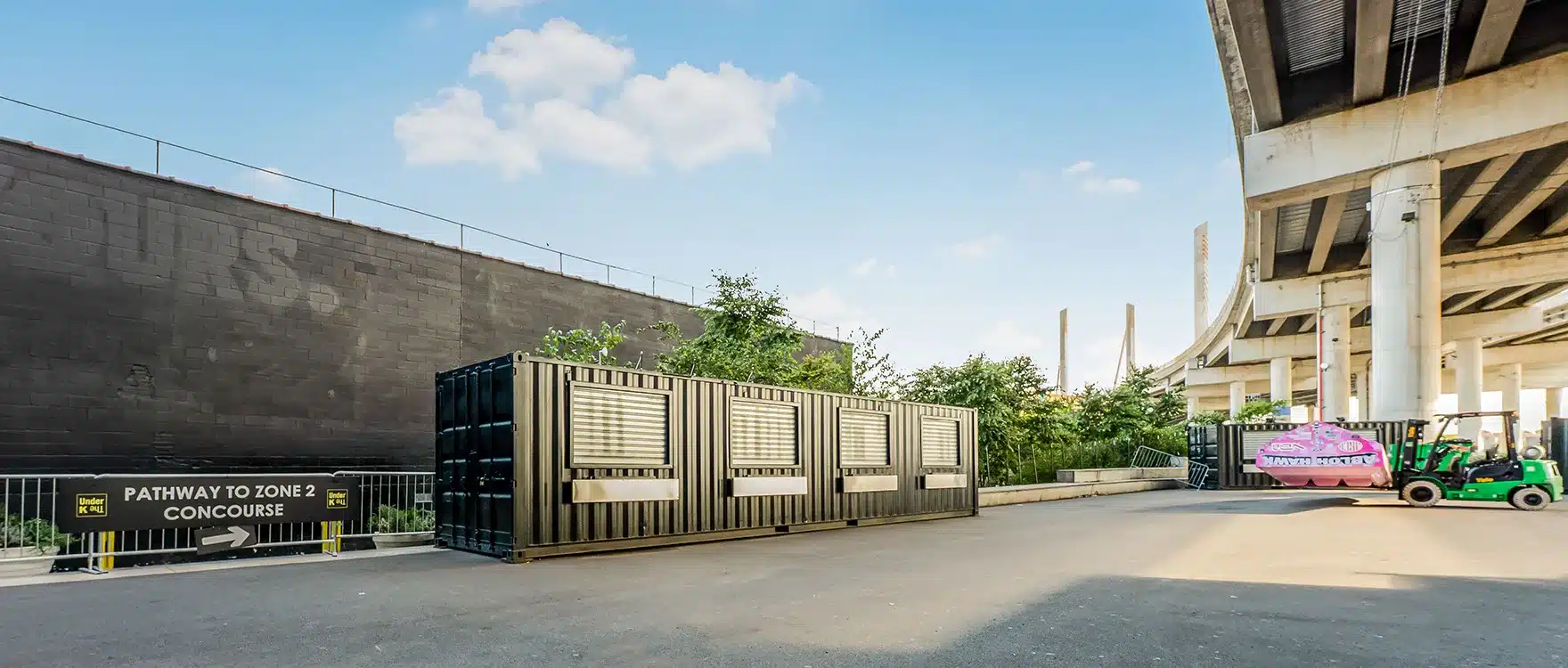Container Concessions & Ticket Booths - Under The K Bridge