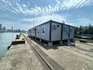 Weeks Marine Dock and Containers