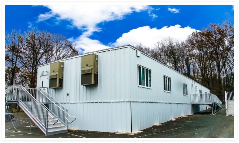 White Modular Classroom